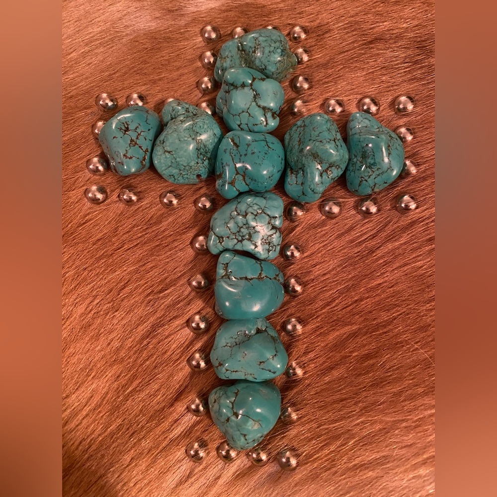 KurtMen Design turquoise handbag